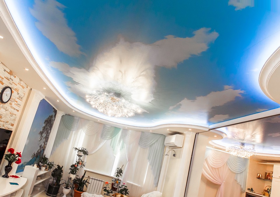Заказать потолок с фотопечатью в г. Бахчисарай